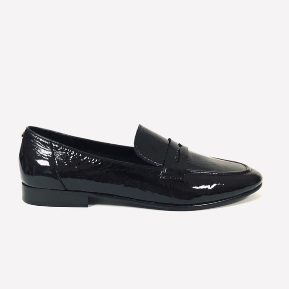 kate spade Shoes - kate spade NEW YORK Genevieve Black Leather Loafer